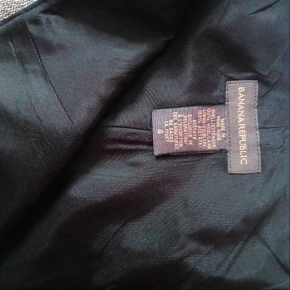 Banana Republic Ladies Wool A-Line Skirt (Size 4) - Picture 7 of 9